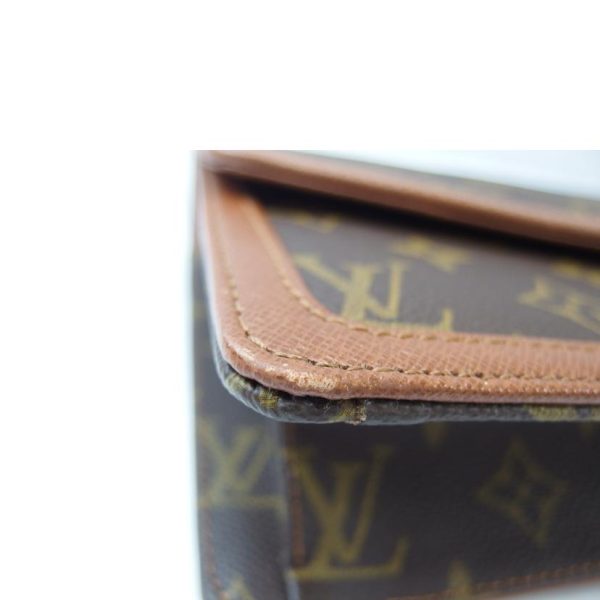 55877 6 Louis Vuitton Pochette Dame PM Clutch Monogram