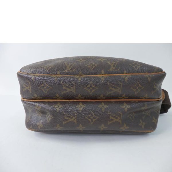 55888 4 Louis Vuitton Reporter PM Monogram Handbag Brown