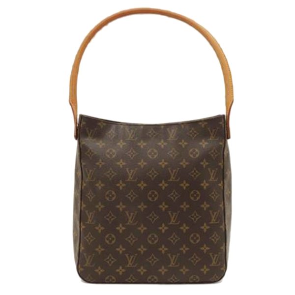 55894 1 Louis Vuitton Looping GM Bag Monogram Brown