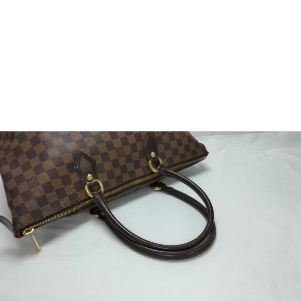 55943 5 Louis Vuitton Saleya Damier Tote Bag Brown