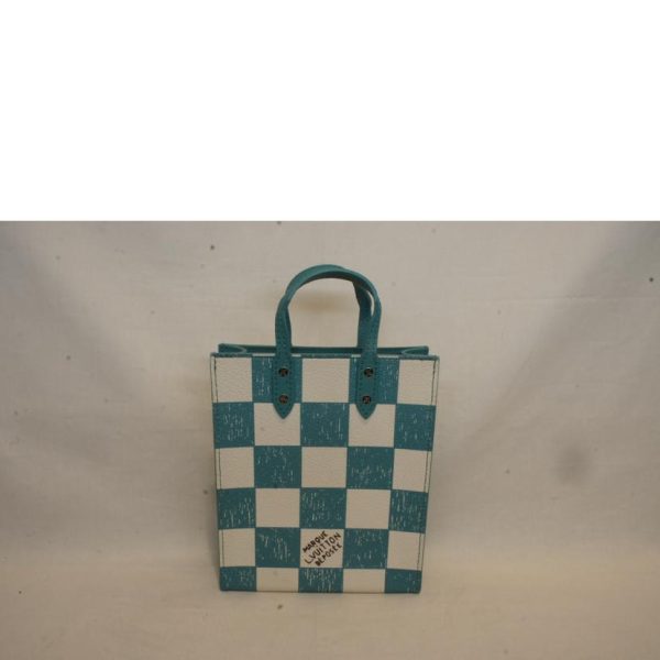 55963 2 Louis Vuitton Sac Pla XS Damier Checkerboard Handbag