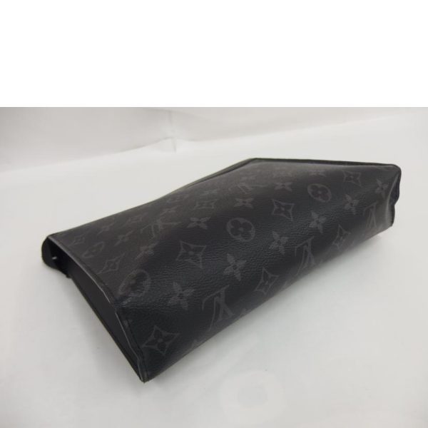 55998 4 Louis Vuitton Pochette Voyage MM Pouch Monogram Eclipse