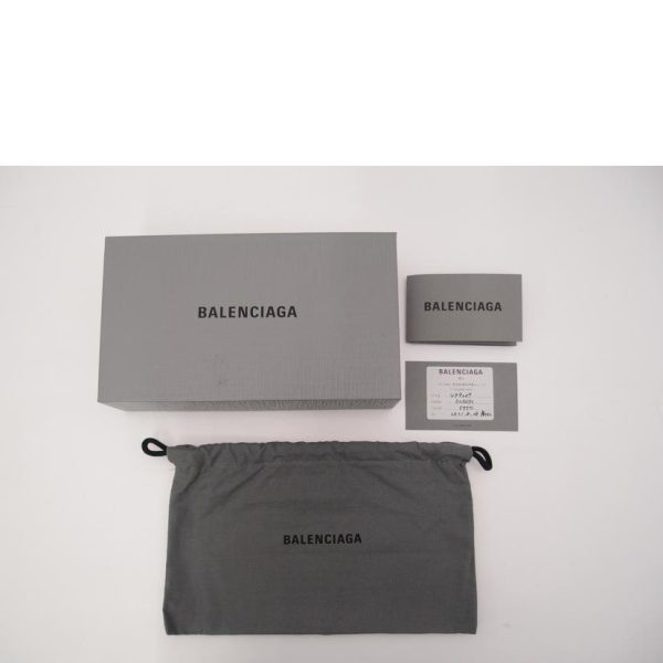 56034 6 Balenciaga Paper Long Wallet Pink