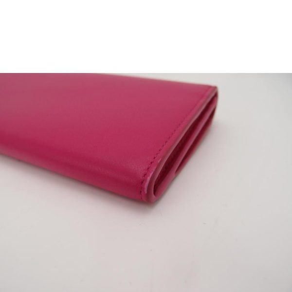 56034 7 Balenciaga Paper Long Wallet Pink