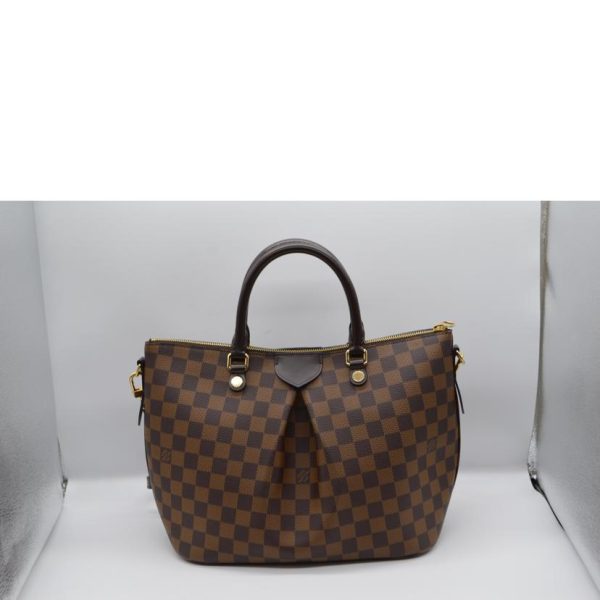 56038 2 Louis Vuitton Sienna MM Tote Bag Damier