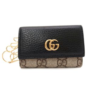 56089 1 Chanel Cocomark Chain Handbag Turnlock Matelasse Handbag Leather Black