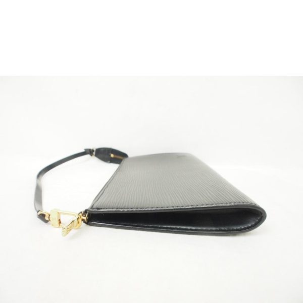 56095 4 Louis Vuitton Pochette Accessoire Bag Epi Noir