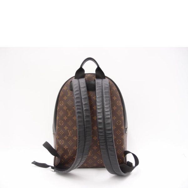 56122 2 Louis Vuitton Josh NV Monogram Macassar Backpack Brown