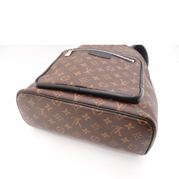 56122 3 Louis Vuitton Josh NV Monogram Macassar Backpack Brown