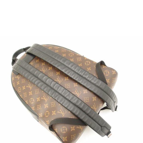 56122 4 Louis Vuitton Josh NV Monogram Macassar Backpack Brown