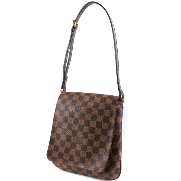 56140439 2 LOUIS VUITTON Musette Salsa Shoulder Bag N51260 Damier Brown