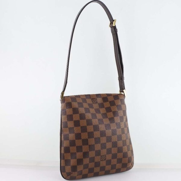 56140439 3 LOUIS VUITTON Musette Salsa Shoulder Bag N51260 Damier Brown