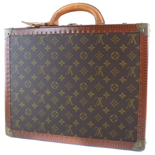 56140441 2 LOUIS VUITTON Cotoville 40 Trunk M21424 Monogram Canvas Brown