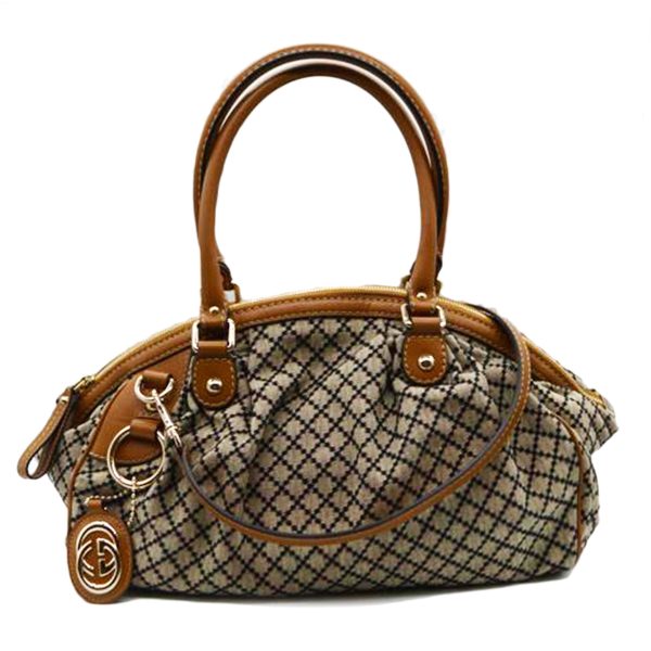 56151 1 Gucci Diamante Sookie 2way Leather Hand Bag