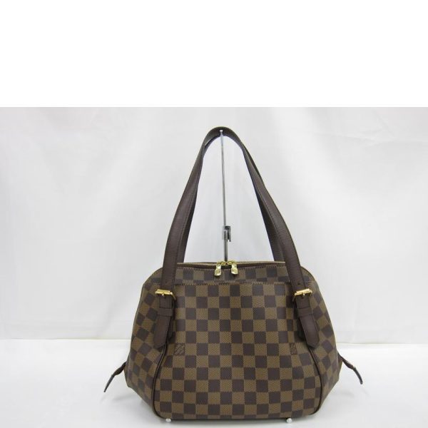 56182 2 Louis Vuitton Belem MM Bag Brown