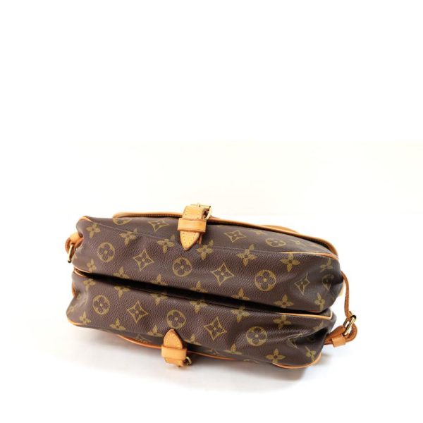 56188 3 Louis Vuitton Saumur 30 Monogram Bag Brown