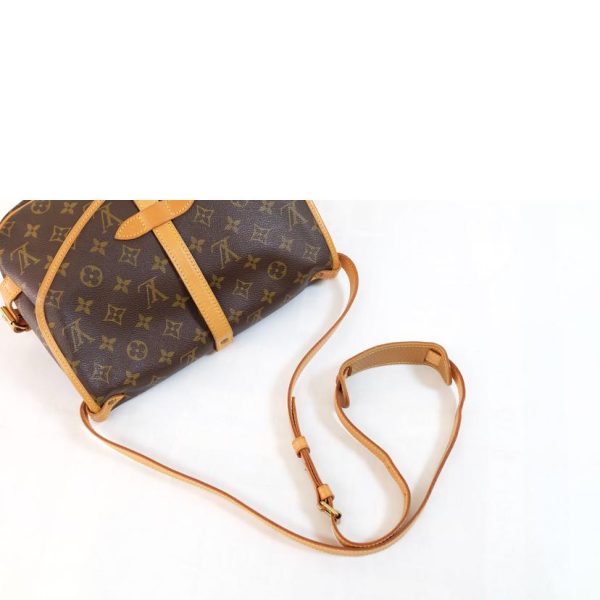 56188 4 Louis Vuitton Saumur 30 Monogram Bag Brown