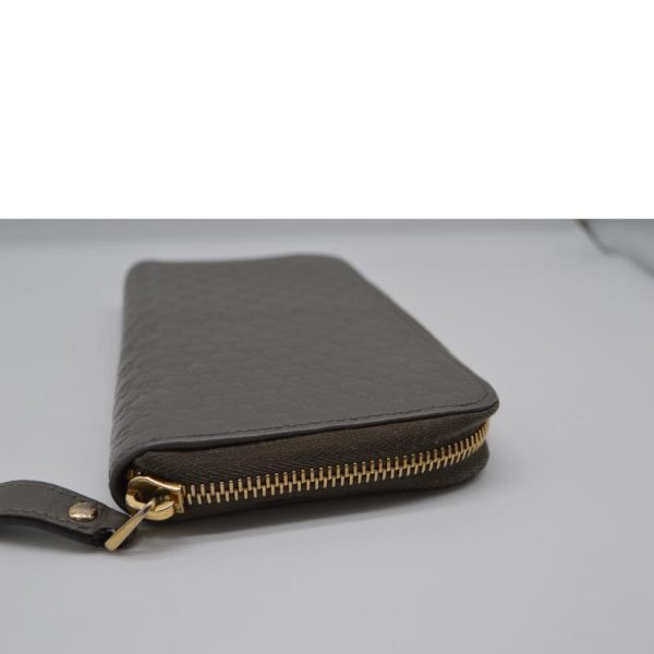 56212 6 Gucci Micro Gucci Shima Round Zipper Long Wallet