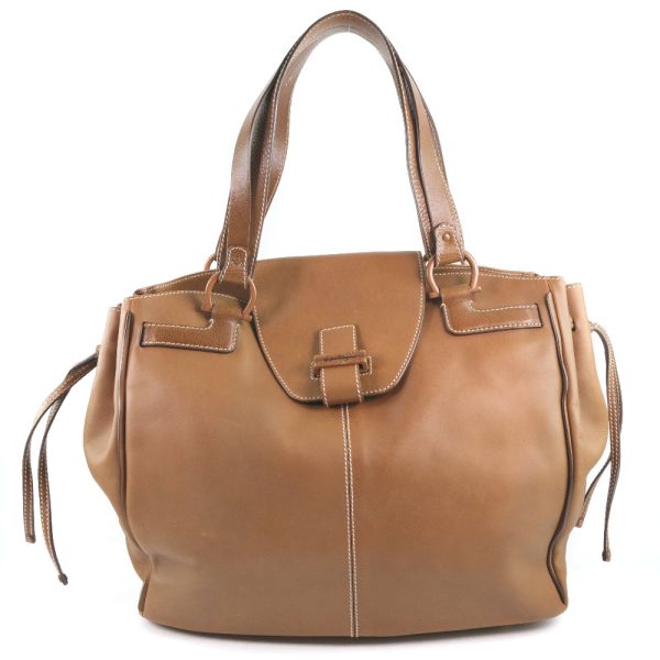 56250301 1 Salvatore Ferragamo Calf Brown Womens Handbag