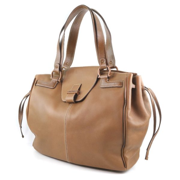 56250301 2 Salvatore Ferragamo Calf Brown Womens Handbag