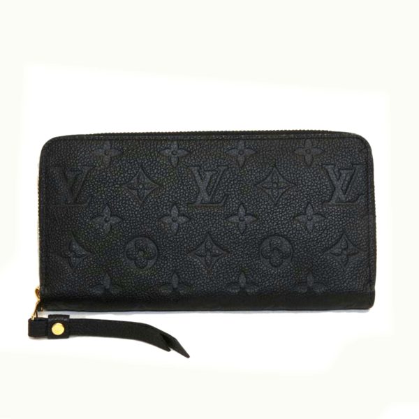 56267 1 Louis Vuitton Zippy Wallet Wallet Empreinte Noir