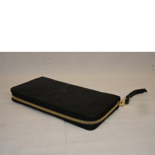 56267 3 Louis Vuitton Zippy Wallet Wallet Empreinte Noir