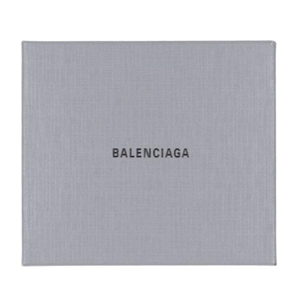 56274 7 Balenciaga Paper Mini Wallet Bag Black