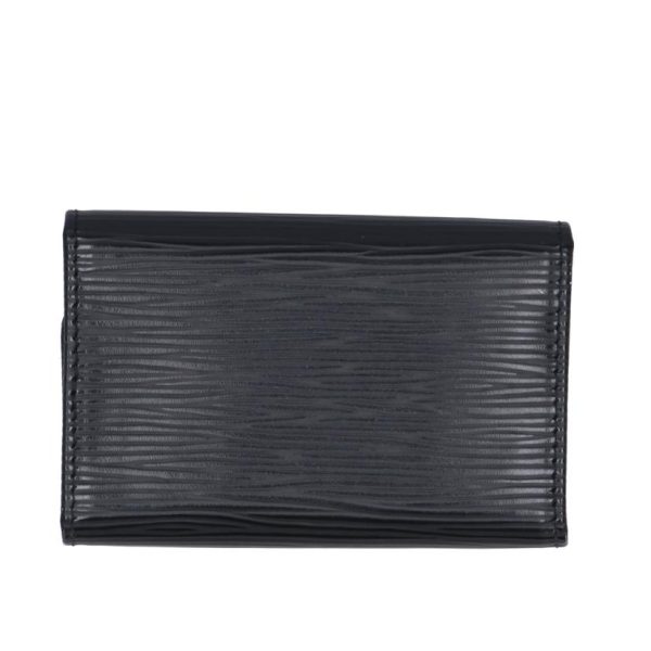 56278 2 Louis Vuitton Multicle Epi Wallet Noir Black