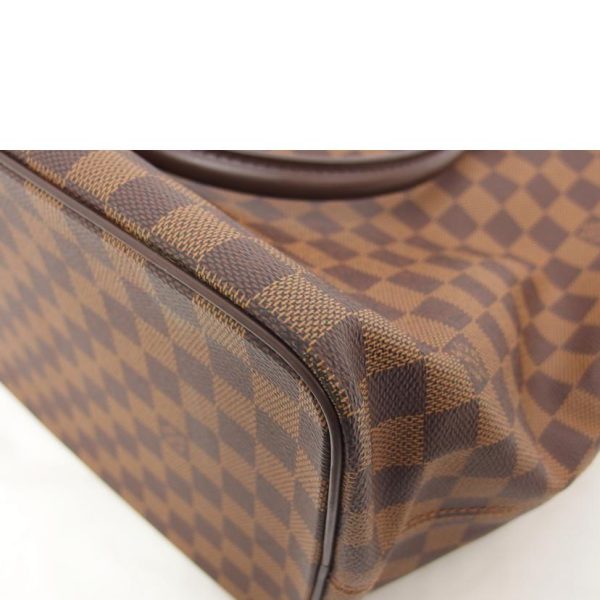 56281 7 Louis Vuitton Saleya MM Damier Ebene Canvas Bag Brown