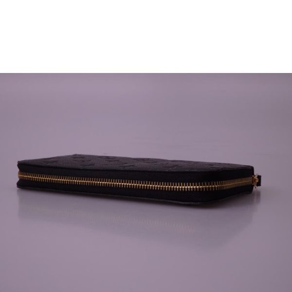 56285 3 Louis Vuitton Zippy Monogram Wallet Emprunte Brown