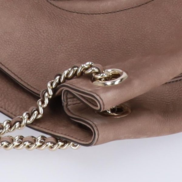 56292 7 GUCCI Soho Interlocking G Chain Shoulder Bag