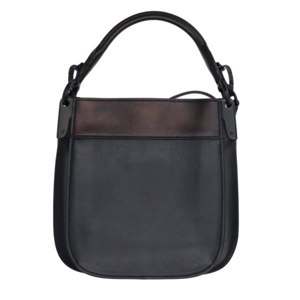 56445 2 Prada 2WAY Shoulder Bag Black