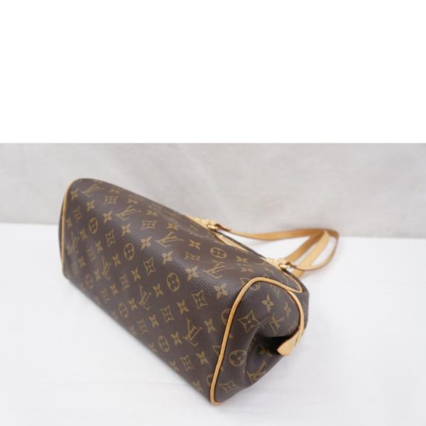 56448 4 Louis Vuitton Montorgueil PM Monogram Bag Brown