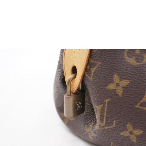 56448 7 Louis Vuitton Montorgueil PM Monogram Bag Brown