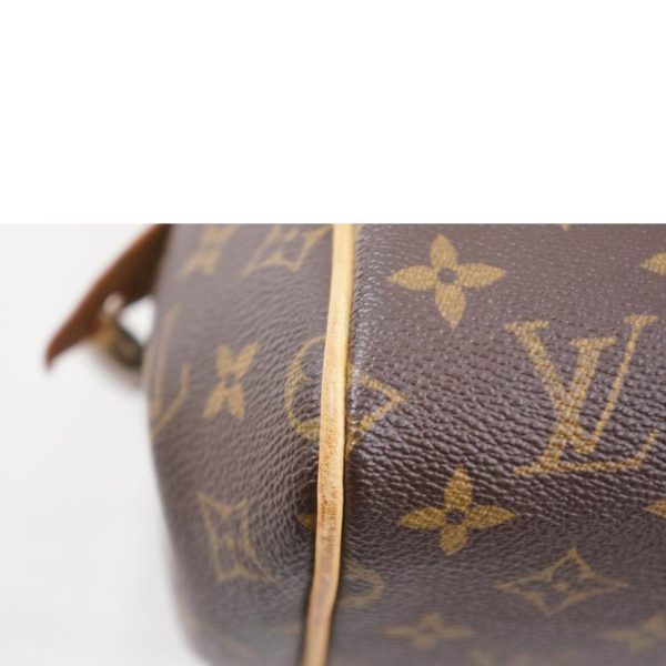 56448 8 Louis Vuitton Montorgueil PM Monogram Bag Brown