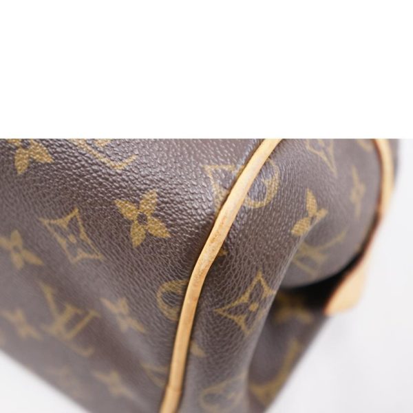 56448 9 Louis Vuitton Montorgueil PM Monogram Bag Brown