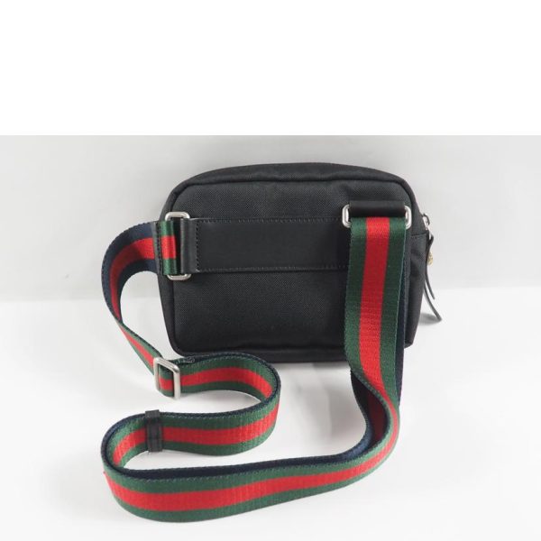 56463 3 GUCCI Embroidered Tiger Body Bag