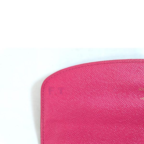 56539 6 Louis Vuitton Portefeuille Emily Monogram Wallet Fuchsia