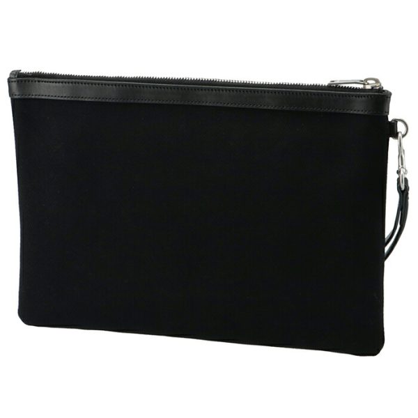 56572296nae1070 2 Saint Laurent Paris Clutch Bag Rive Gauche Pouch Black