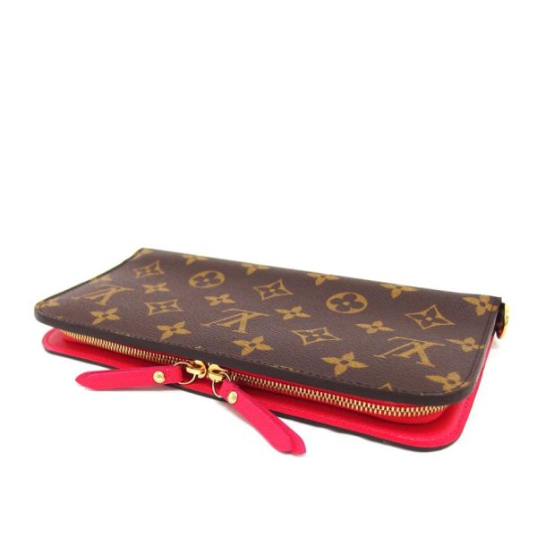 56575 3 Louis Vuitton Portefeuille Insolites Monogram Wallet Rose