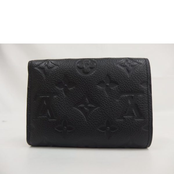 56624 2 Louis Vuitton Victorine Leather Wallet Noir