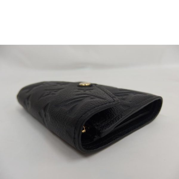 56624 3 Louis Vuitton Victorine Leather Wallet Noir