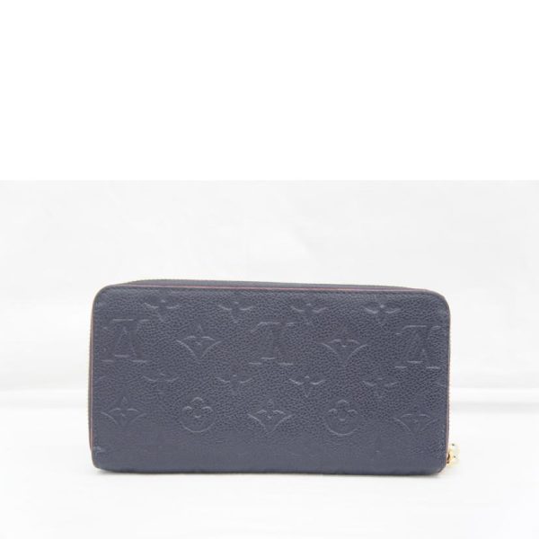 56655 2 Louis Vuitton Zippy Wallet Emprunte Marine Rouge Blue