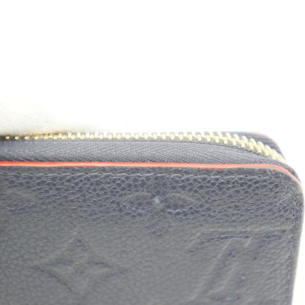 56655 8 Louis Vuitton Zippy Wallet Emprunte Marine Rouge Blue