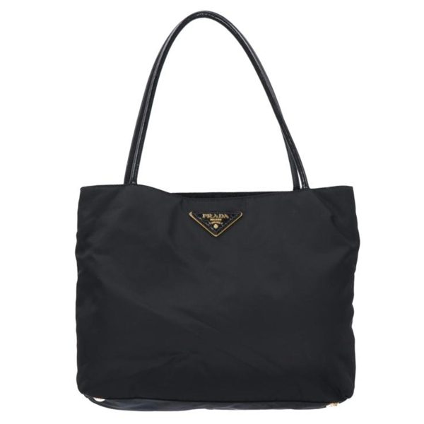 56797 1 Prada Nylon Tote Bag Black