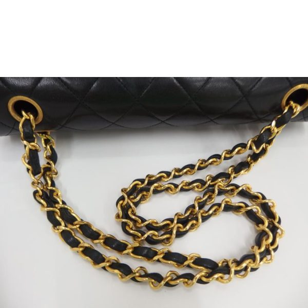 56836 3 Chanel Matelasse 25 Double Flap Chain Shoulder Bag