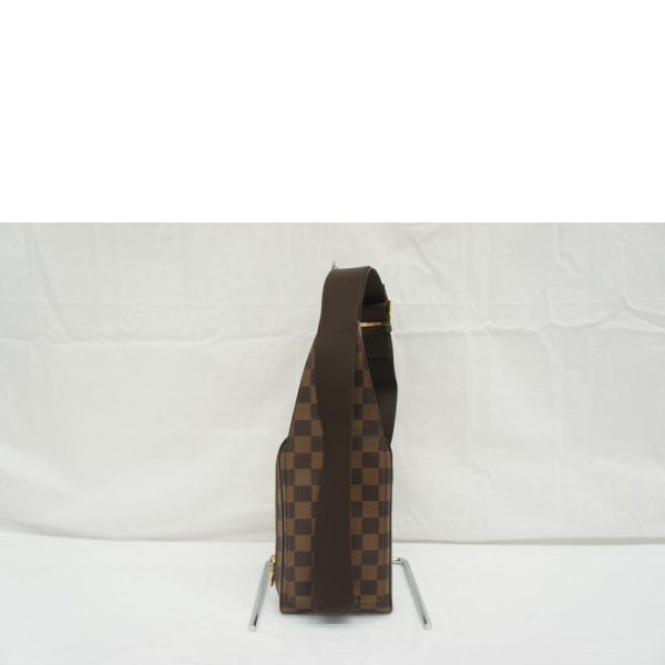 56891 2 Louis Vuitton Jeronimos Bag Damier Ebene Brown