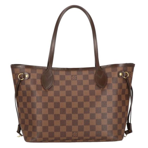 57065 1 Louis Vuitton Neverfull PM Damier Tote Ebene