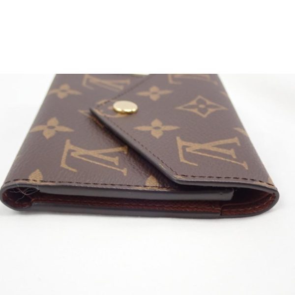 57069 10 Louis Vuitton Portefeuil Victorine Monogram Wallet Brown