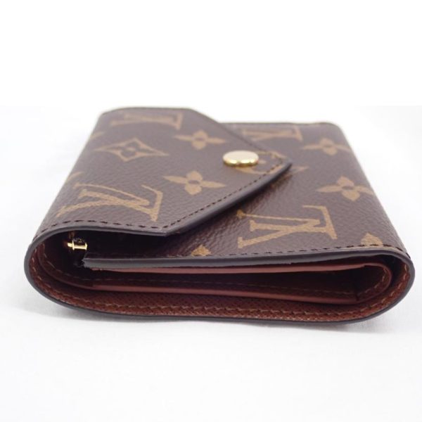 57069 11 Louis Vuitton Portefeuil Victorine Monogram Wallet Brown